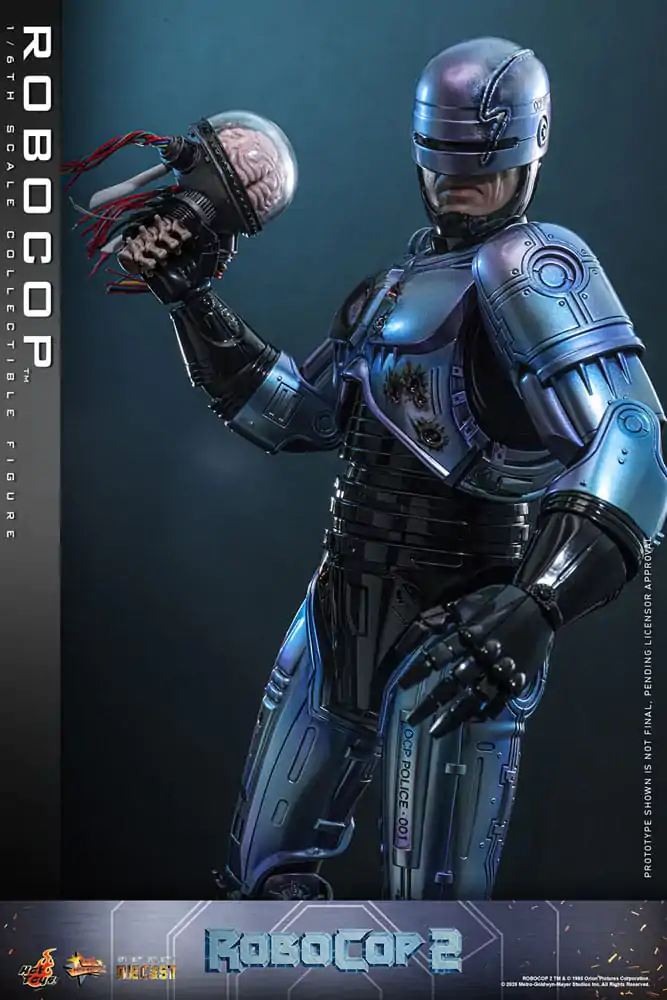 RoboCop 2 Movie Masterpiece Diecast Action Figur 1/6 RoboCop 30 cm Produktfoto
