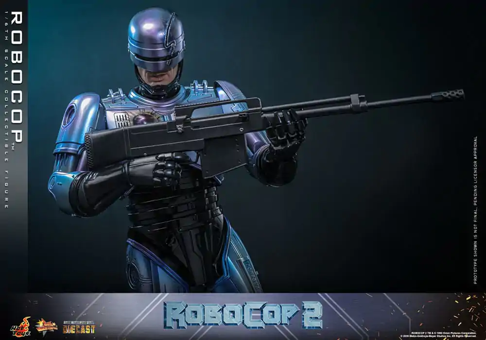 RoboCop 2 Movie Masterpiece Diecast Action Figur 1/6 RoboCop 30 cm Produktfoto