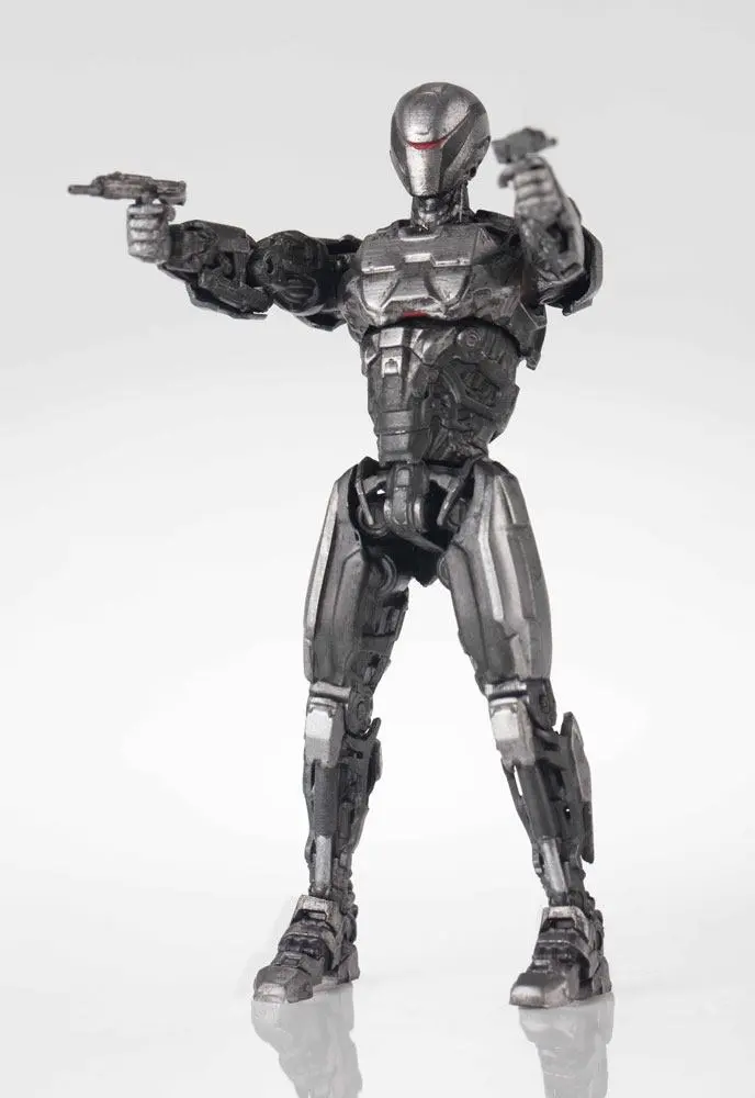 Robocop 2014 Actionfiguren 1/18 OmniCorp EM-208 Enforcement Droids 10 cm Produktfoto