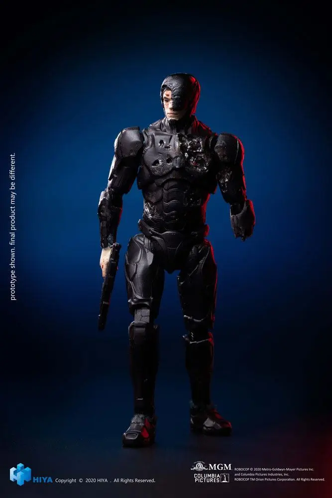 Robocop 2014 Exquisite Mini Actionfigur 1/18 Robocop Battle Damage 10 cm termékfotó