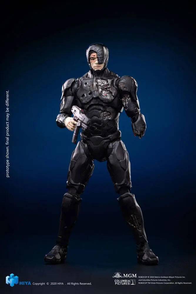 Robocop 2014 Exquisite Mini Actionfigur 1/18 Robocop Battle Damage 10 cm termékfotó