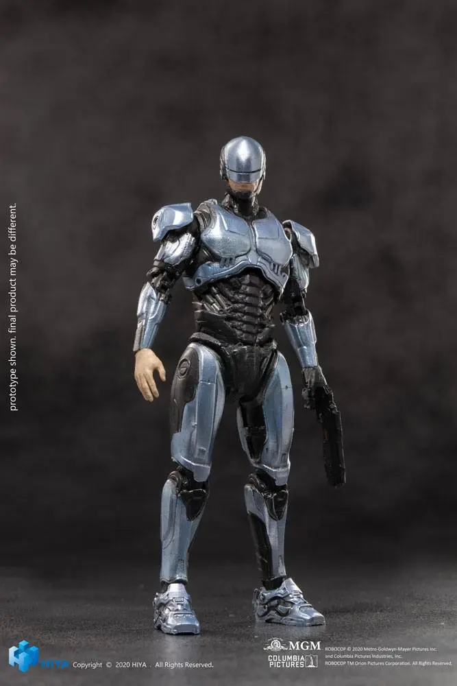Robocop 2014 Exquisite Mini Actionfigur 1/18 Robocop Silver 10 cm Produktfoto