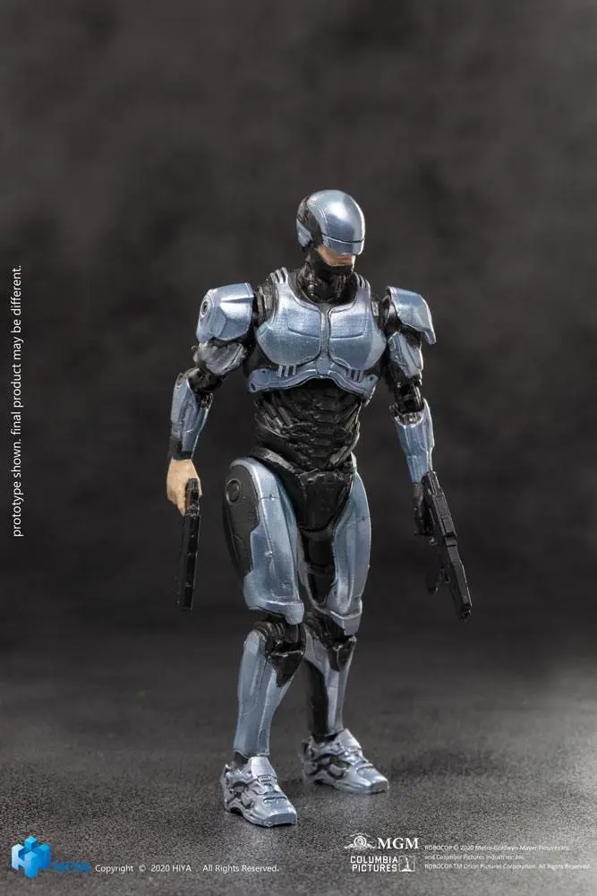 Robocop 2014 Exquisite Mini Actionfigur 1/18 Robocop Silver 10 cm Produktfoto