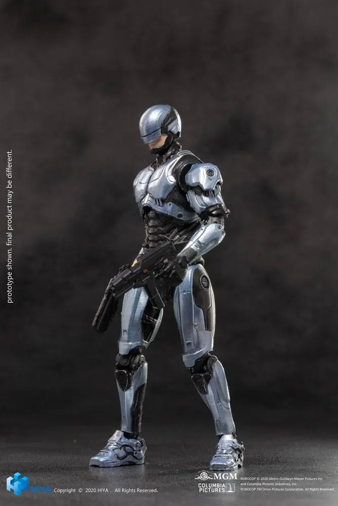 Robocop 2014 Exquisite Mini Actionfigur 1/18 Robocop Silver 10 cm Produktfoto