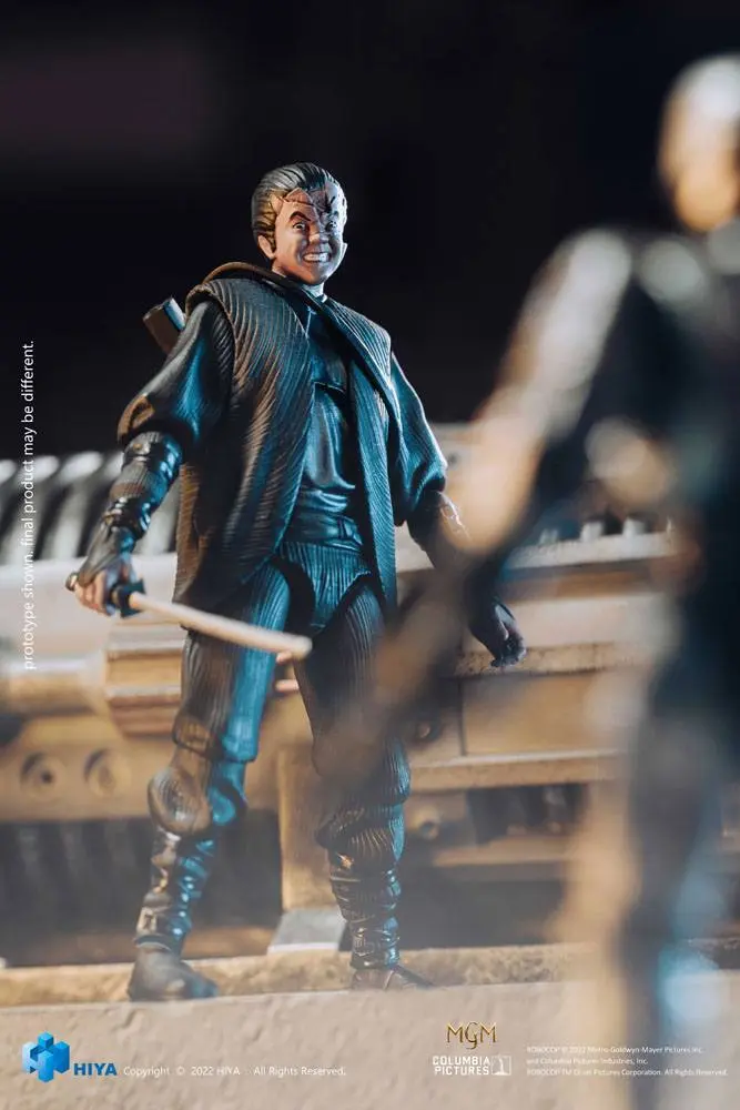 Robocop 3 Actionfiguren 1/18 Robocop VS Otomo 10 cm Produktfoto