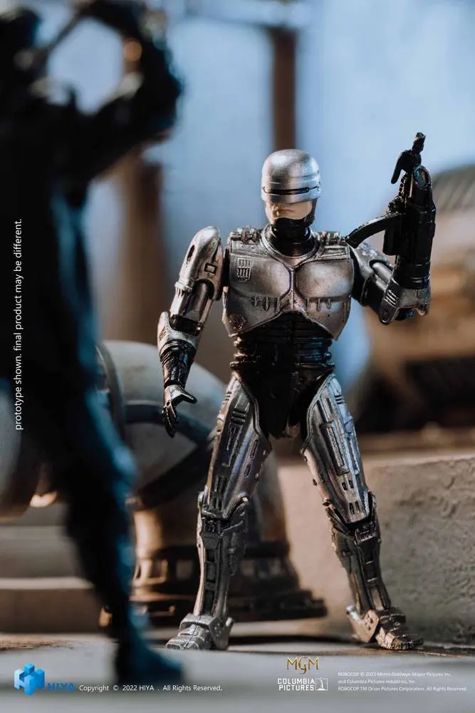Robocop 3 Actionfiguren 1/18 Robocop VS Otomo 10 cm Produktfoto