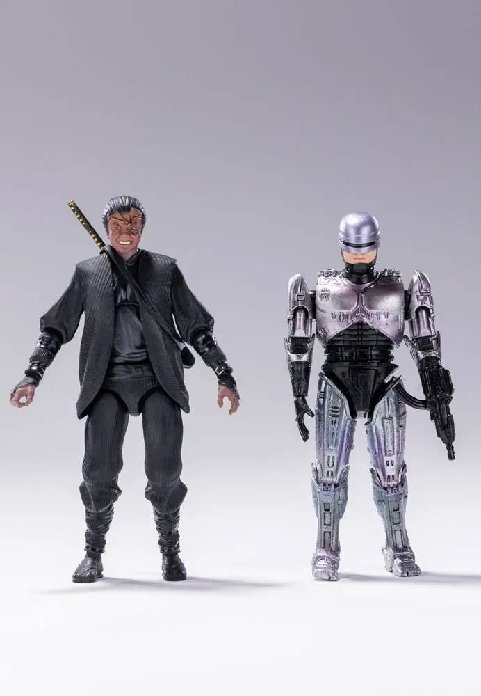Robocop 3 Actionfiguren 1/18 Robocop VS Otomo 10 cm Produktfoto