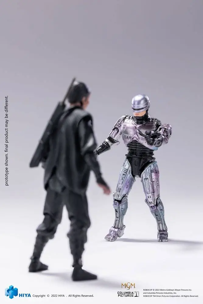 Robocop 3 Actionfiguren 1/18 Robocop VS Otomo 10 cm Produktfoto
