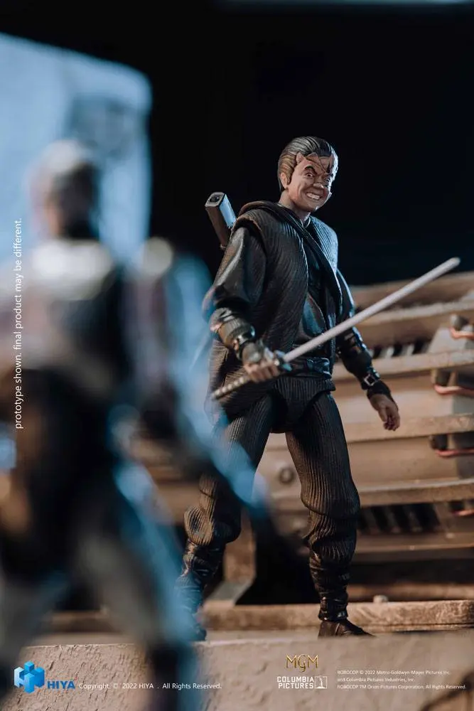 Robocop 3 Actionfiguren 1/18 Robocop VS Otomo 10 cm Produktfoto