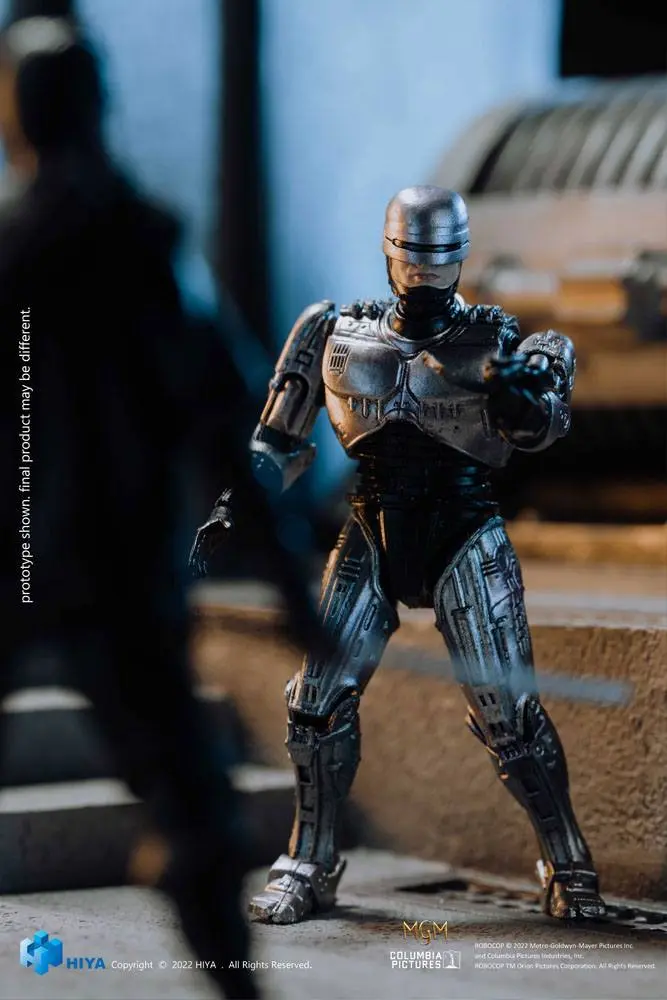 Robocop 3 Actionfiguren 1/18 Robocop VS Otomo 10 cm Produktfoto