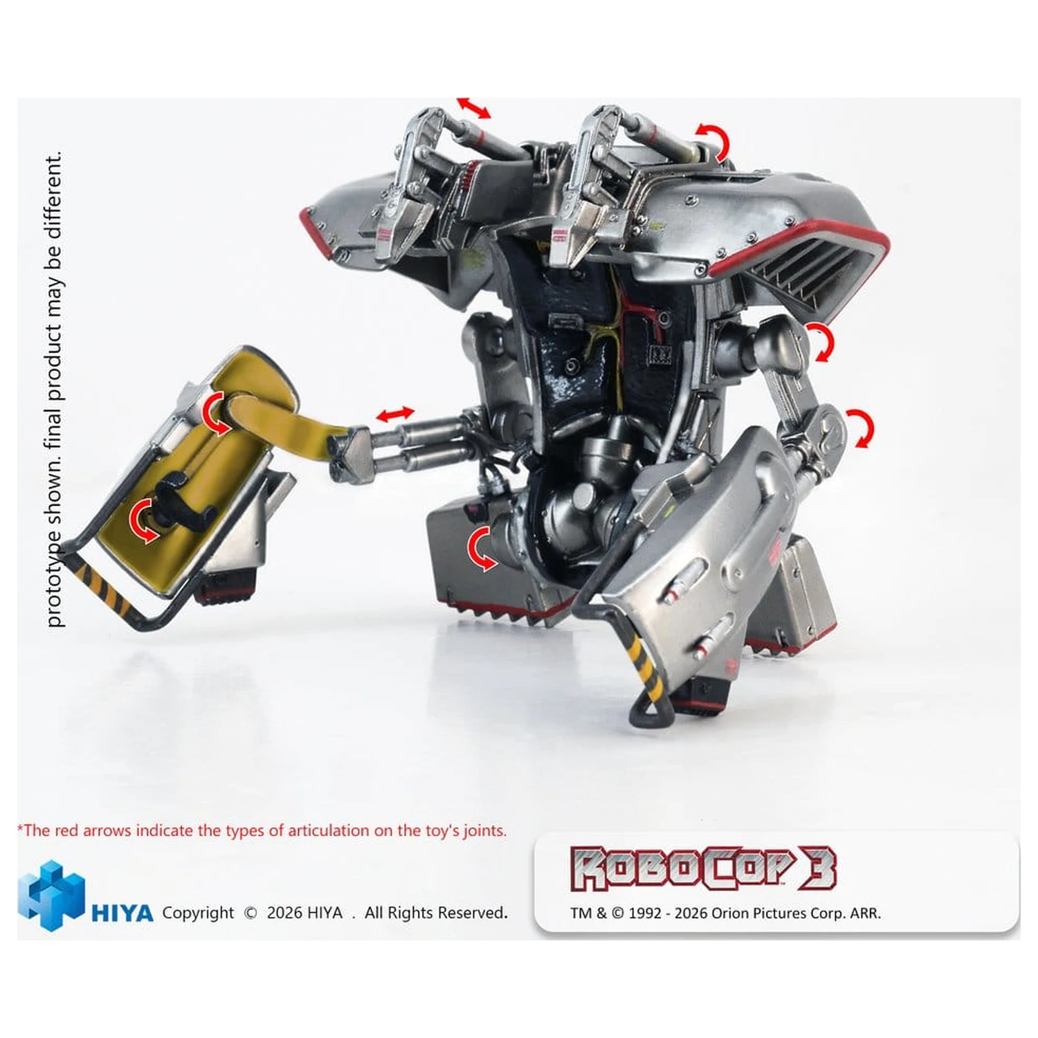 RoboCop 3 Exquisite Super Series Actionfigur 1/12 RoboCop 17 cm Produktfoto