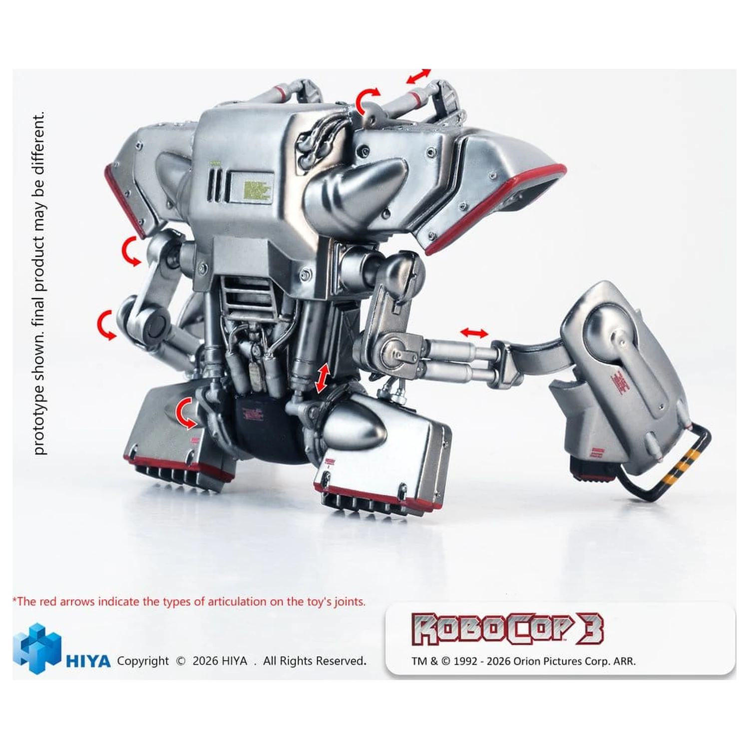 RoboCop 3 Exquisite Super Series Actionfigur 1/12 RoboCop 17 cm Produktfoto