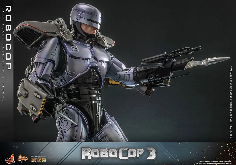 RoboCop 3 Movie Masterpiece Action Figur 1/6 RoboCop 30 cm Produktfoto