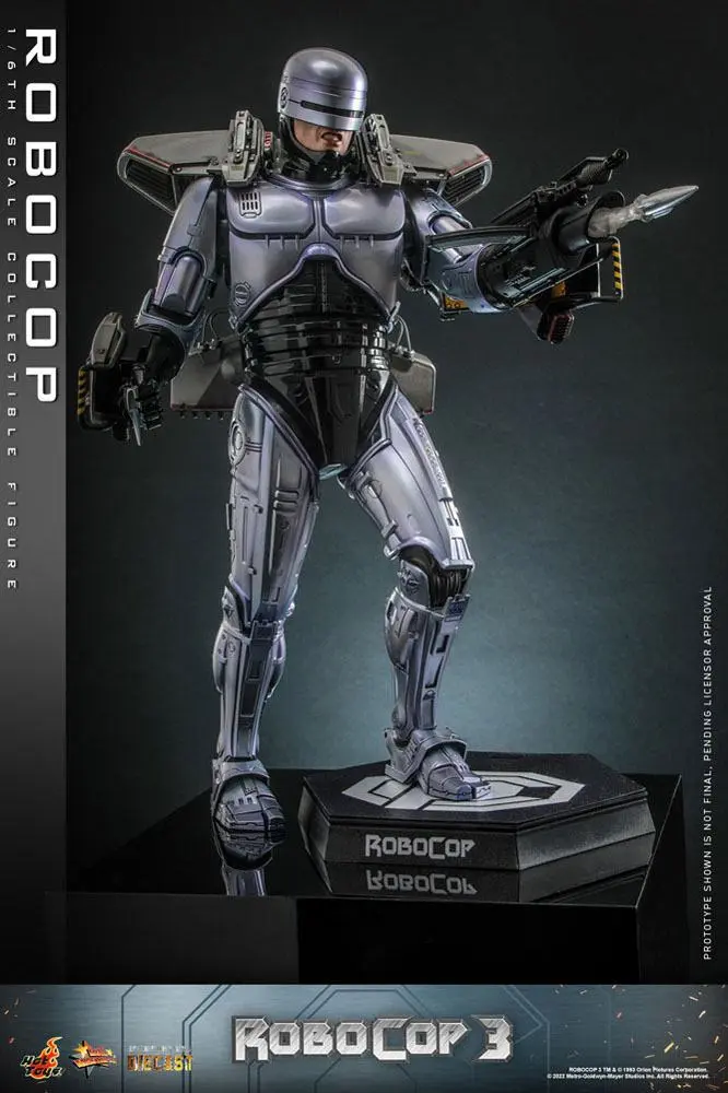 RoboCop 3 Movie Masterpiece Action Figur 1/6 RoboCop 30 cm Produktfoto