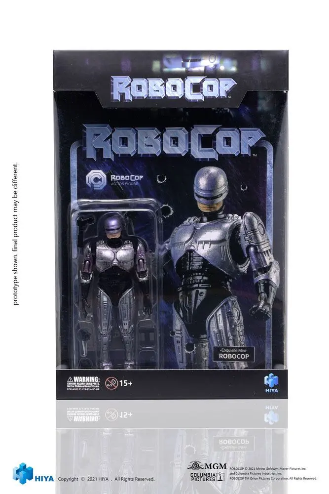 Robocop Exquisite Mini Actionfigur 1/18 Robocop 10 cm Produktfoto