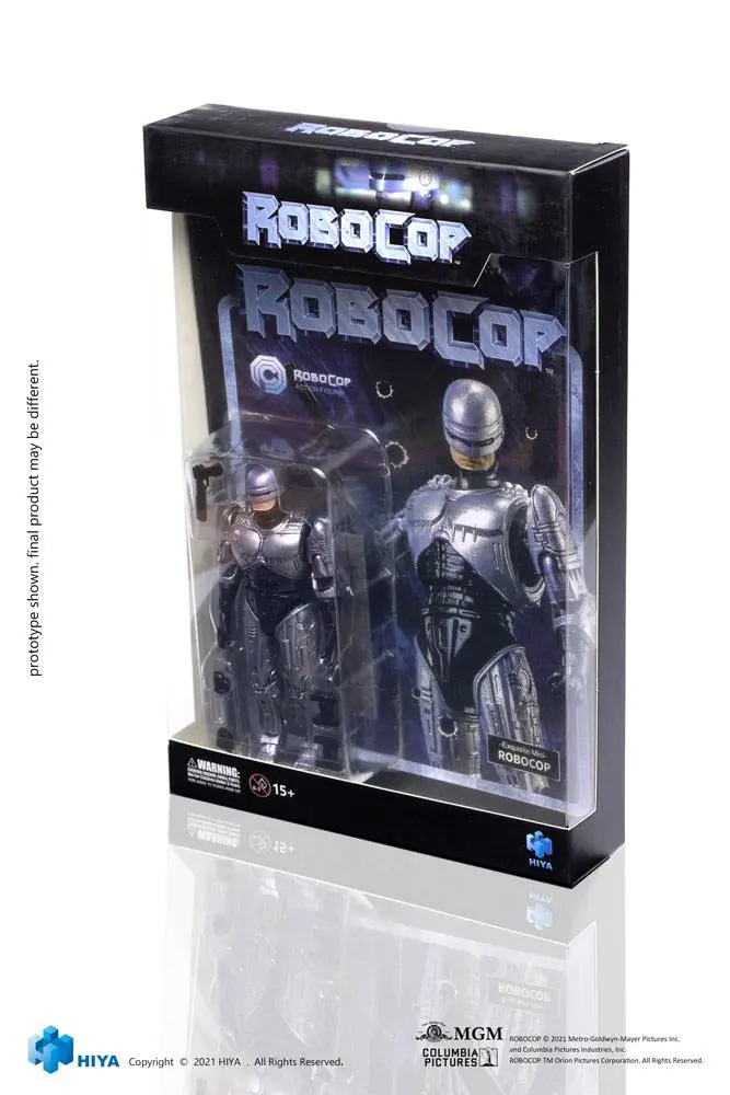 Robocop Exquisite Mini Actionfigur 1/18 Robocop 10 cm Produktfoto