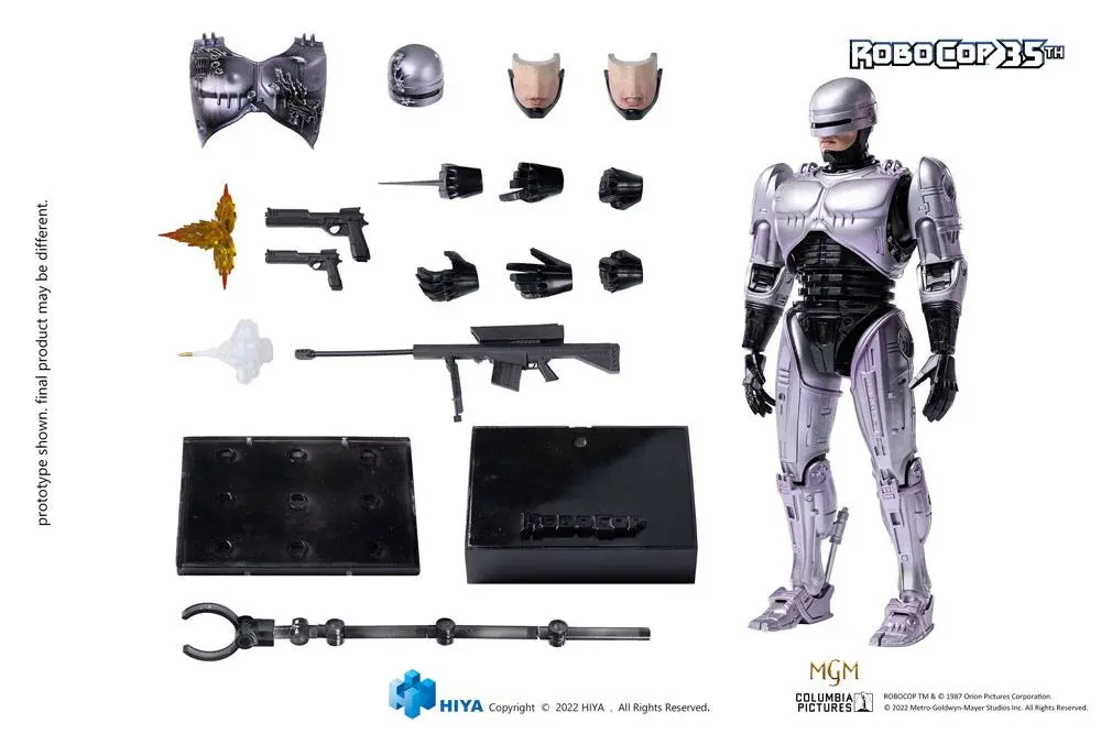 Robocop Exquisite Super Actionfigur 1/12 Robocop 16 cm Produktfoto