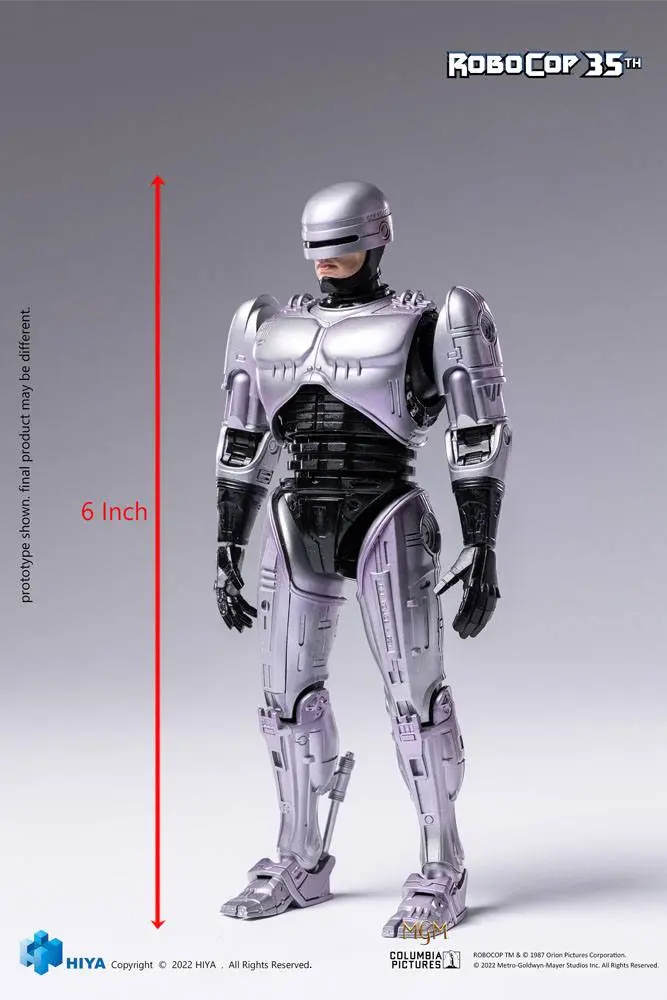 Robocop Exquisite Super Actionfigur 1/12 Robocop 16 cm Produktfoto