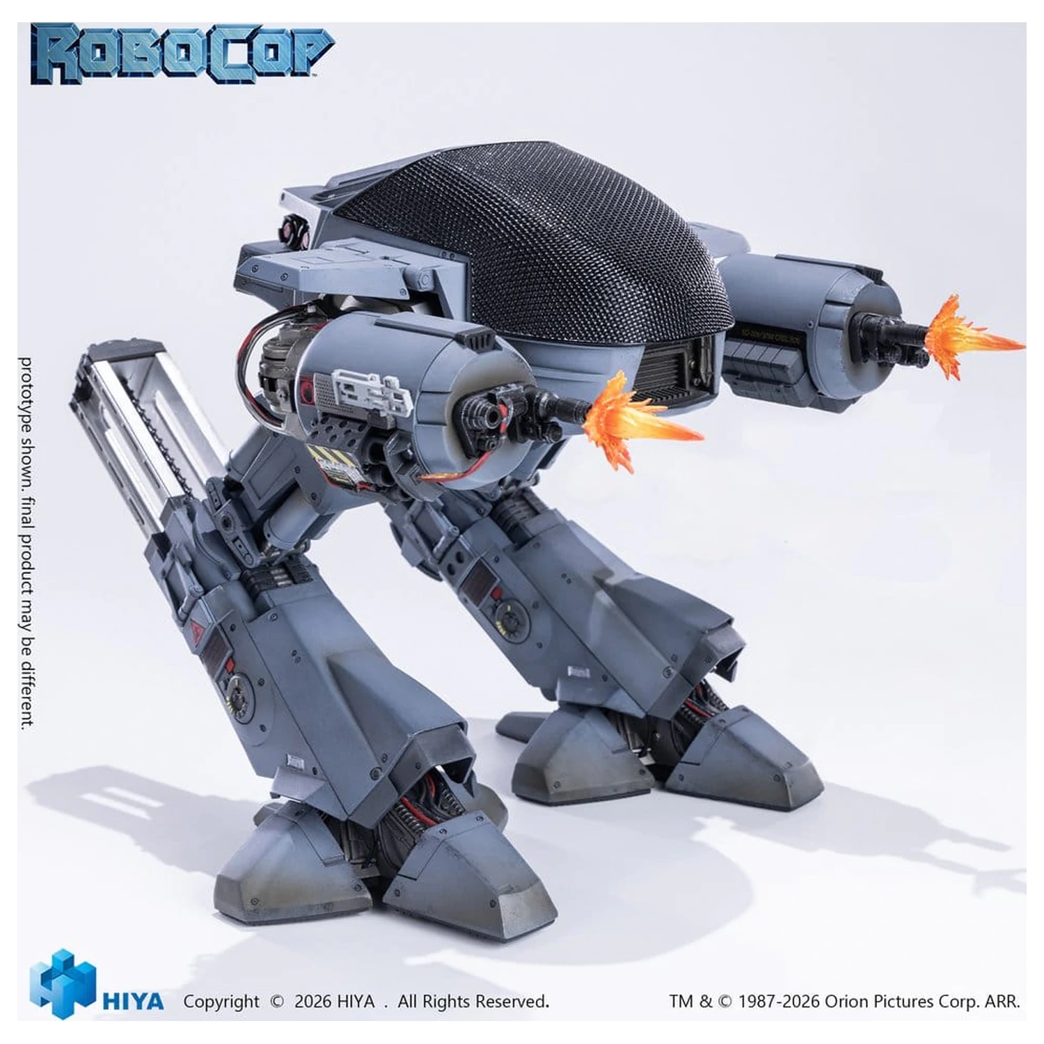 Robocop Exquisite Super Series Action Figur 1/12 ED-209 20 cm Produktfoto