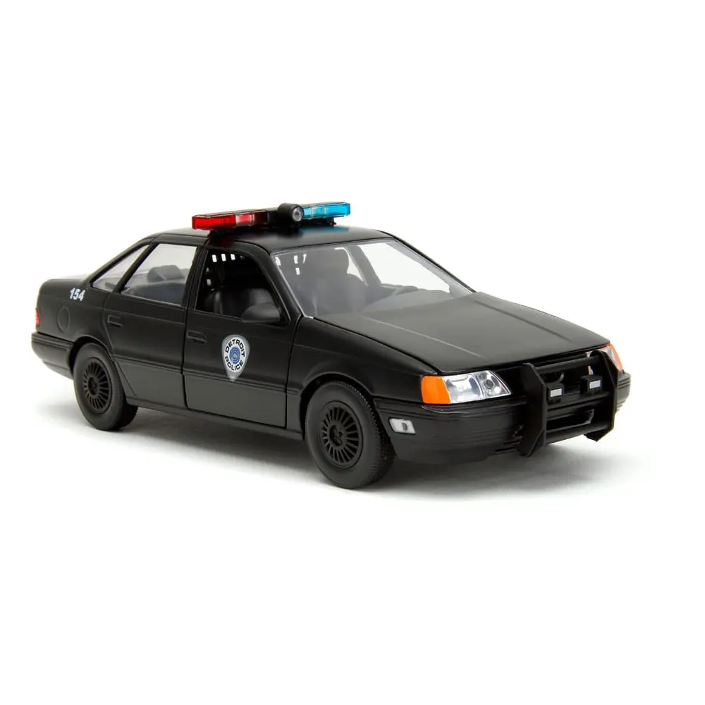 Robocop Hollywood Rides Diecast Modell 1/24 1986 Ford Taurus mit Robocop Figur Produktfoto