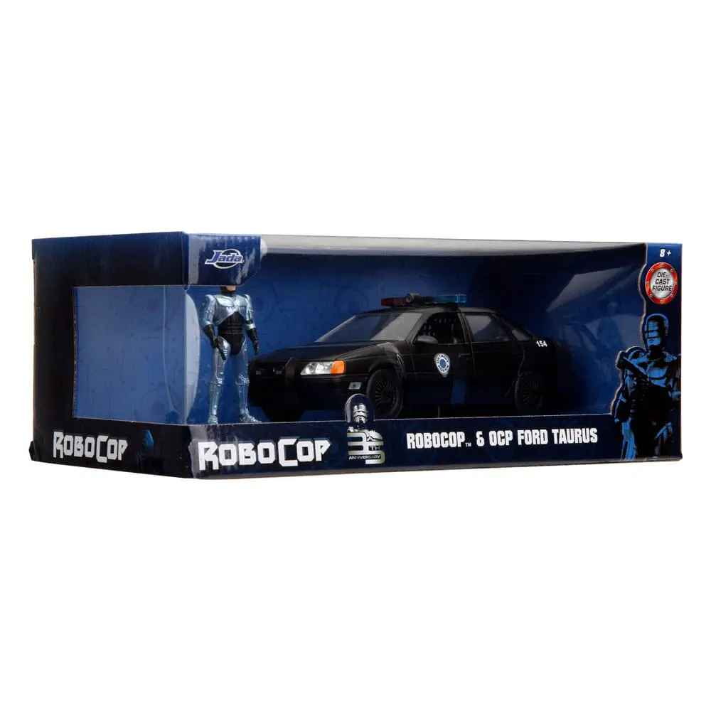 Robocop Hollywood Rides Diecast Modell 1/24 1986 Ford Taurus mit Robocop Figur Produktfoto