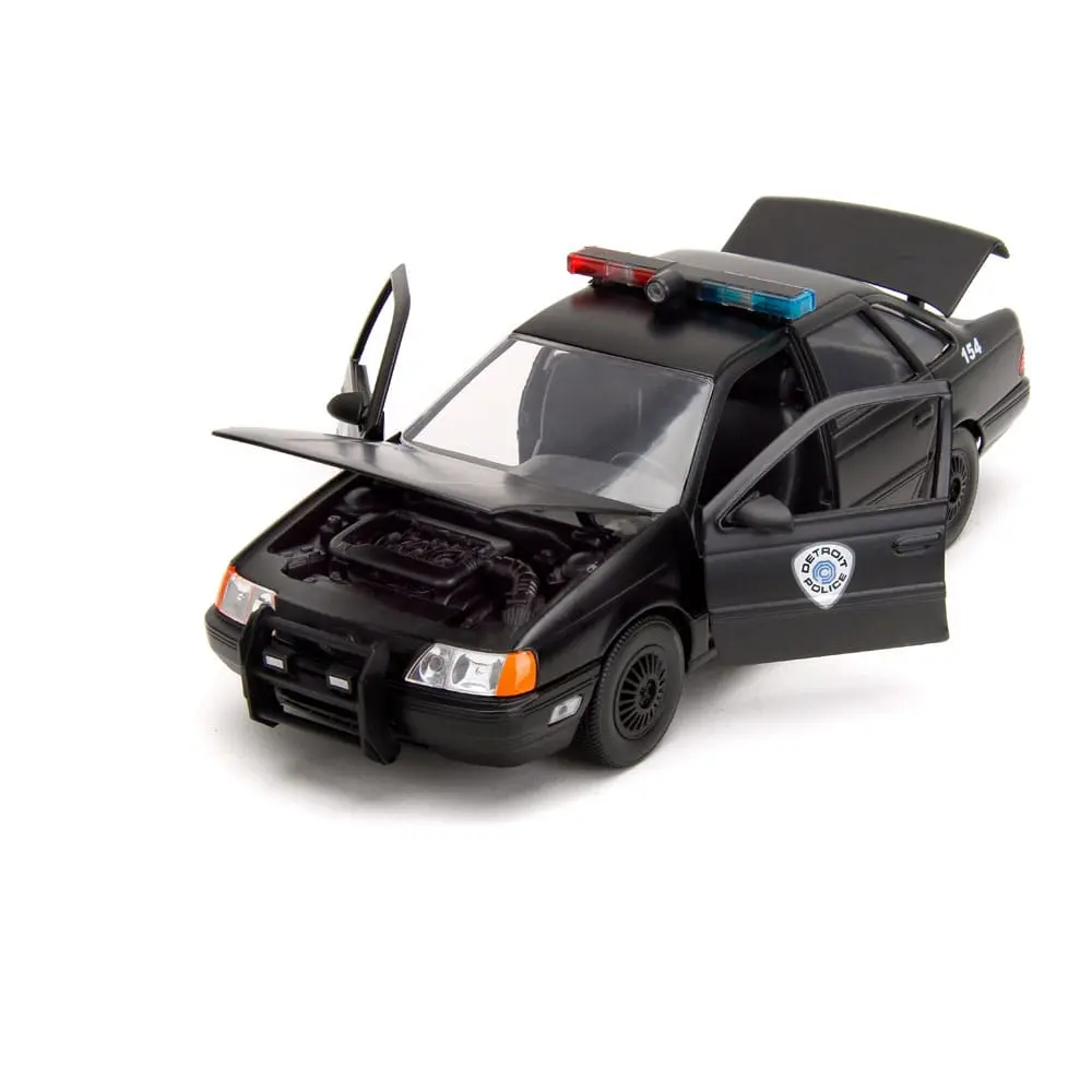 Robocop Hollywood Rides Diecast Modell 1/24 1986 Ford Taurus mit Robocop Figur Produktfoto