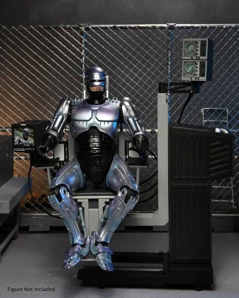 RoboCop Actionfigur Ultimate Battle Damaged RoboCop with Chair 18 cm termékfotó
