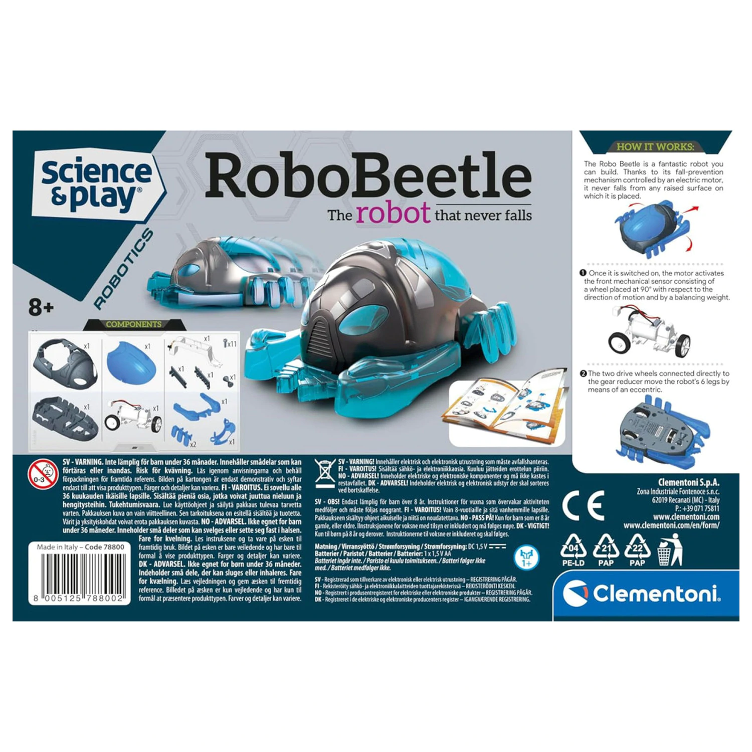Robot Beetle Robotics Bauspielzeug Produktfoto