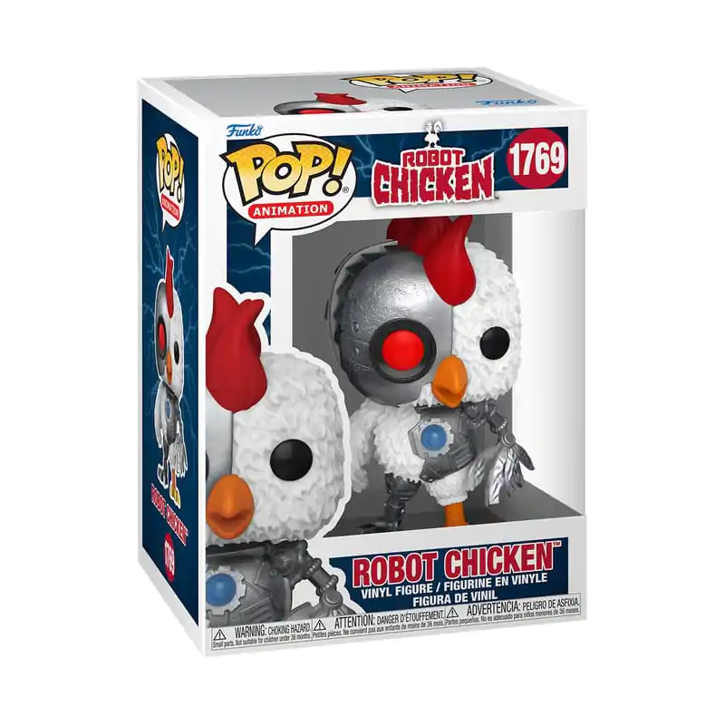 Robot Chicken Pop! Animation Vinyl Figur Chicken 9 cm Produktfoto