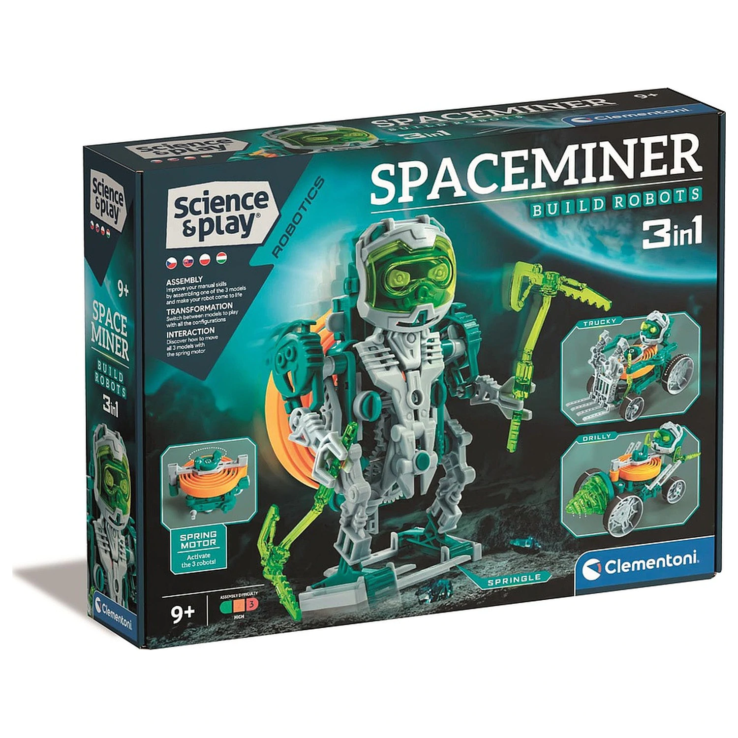Robot Spaceminer 3-in-1 Bauspielzeug Produktfoto