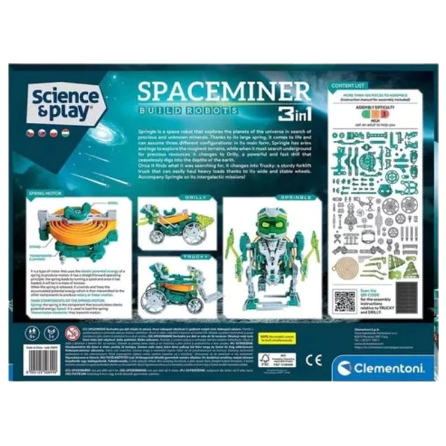 Robot Spaceminer 3-in-1 Bauspielzeug Produktfoto