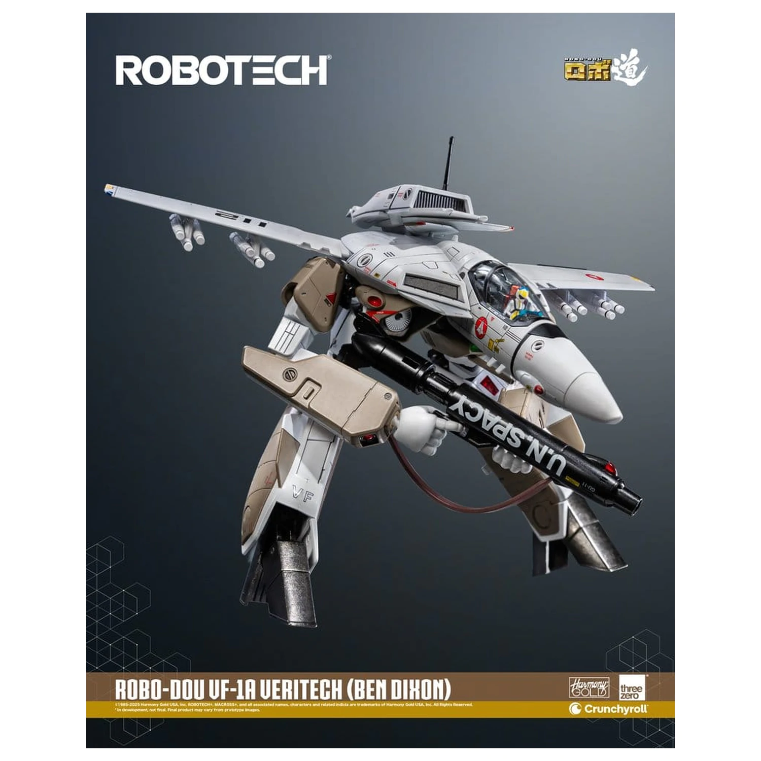 Robotech Actionfigur ROBO-DOU VF-1A Veritech (Ben Dixon) 20 cm Produktfoto