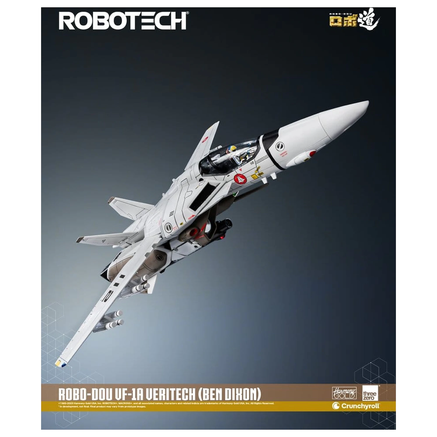 Robotech Actionfigur ROBO-DOU VF-1A Veritech (Ben Dixon) 20 cm Produktfoto