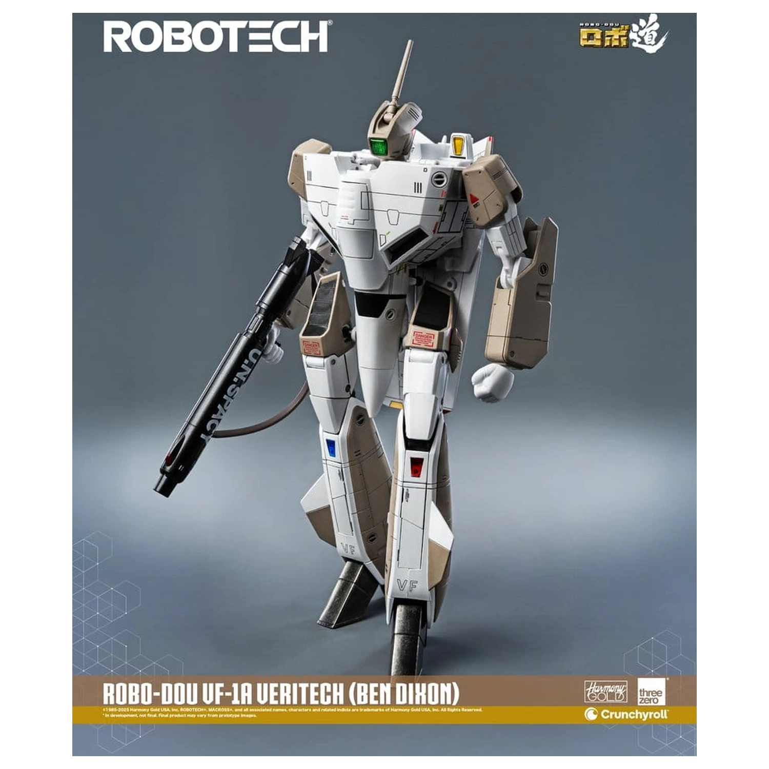 Robotech Actionfigur ROBO-DOU VF-1A Veritech (Ben Dixon) 20 cm Produktfoto