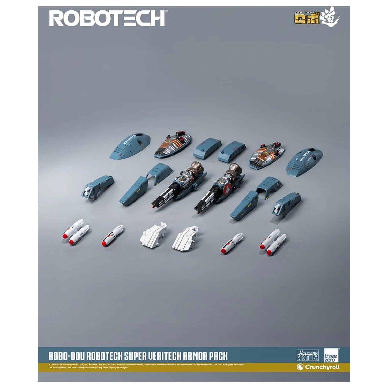 Robotech Robo-Dou Zubehör Set Super Veritech Rüstungspaket Produktfoto