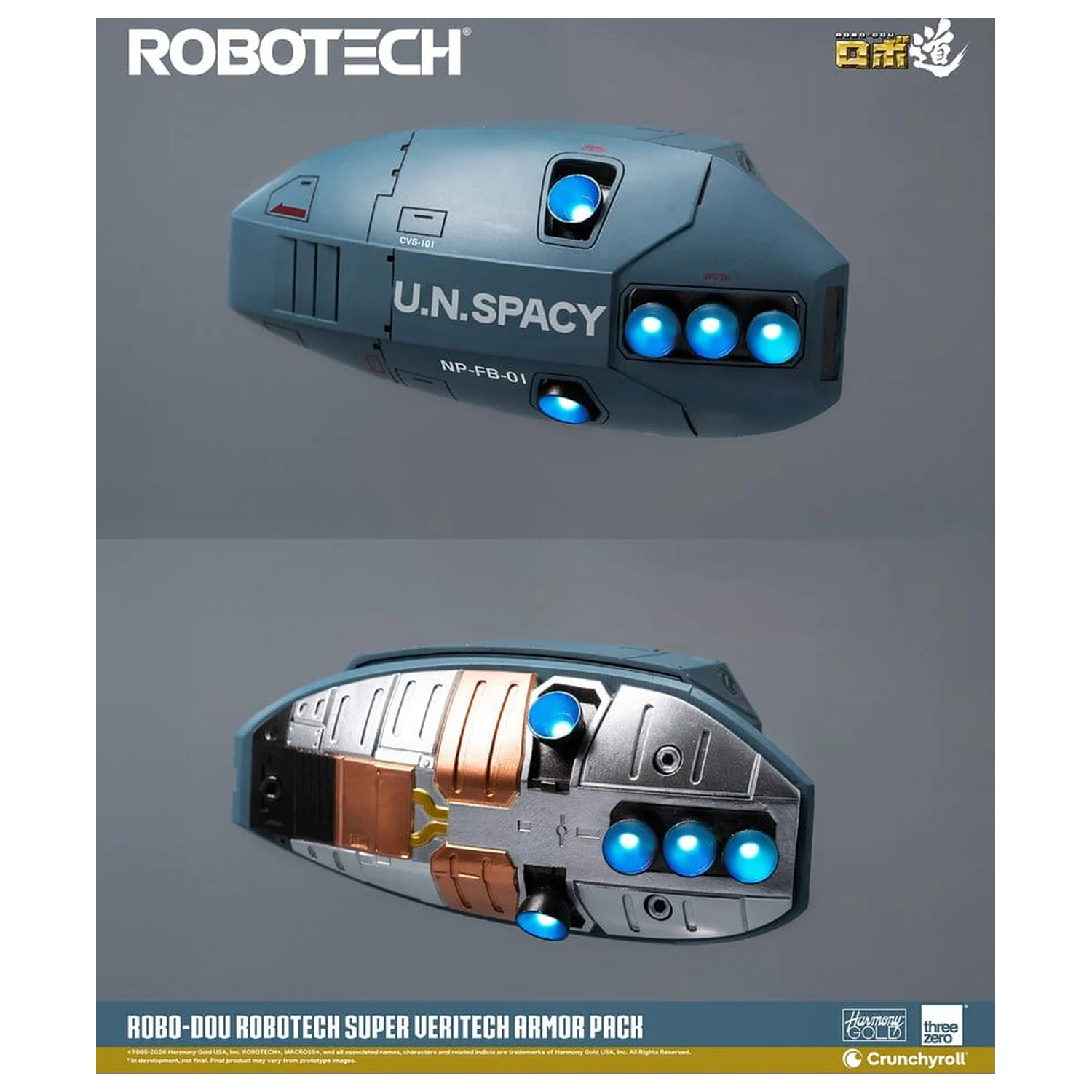 Robotech Robo-Dou Zubehör Set Super Veritech Rüstungspaket Produktfoto