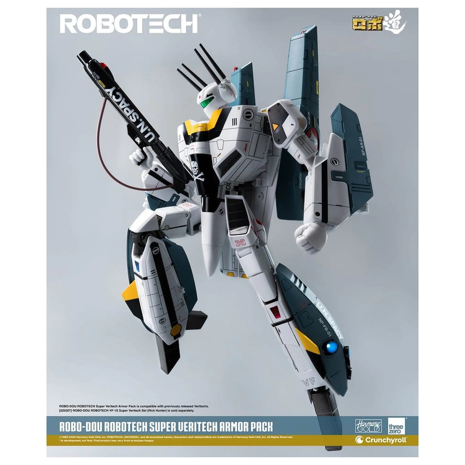 Robotech Robo-Dou Zubehör Set Super Veritech Rüstungspaket Produktfoto