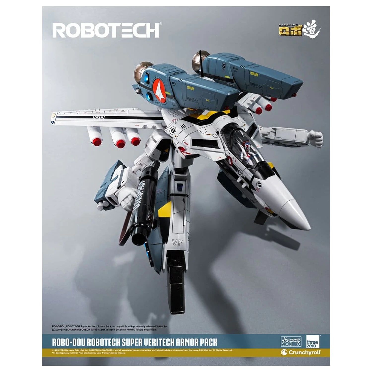 Robotech Robo-Dou Zubehör Set Super Veritech Rüstungspaket Produktfoto