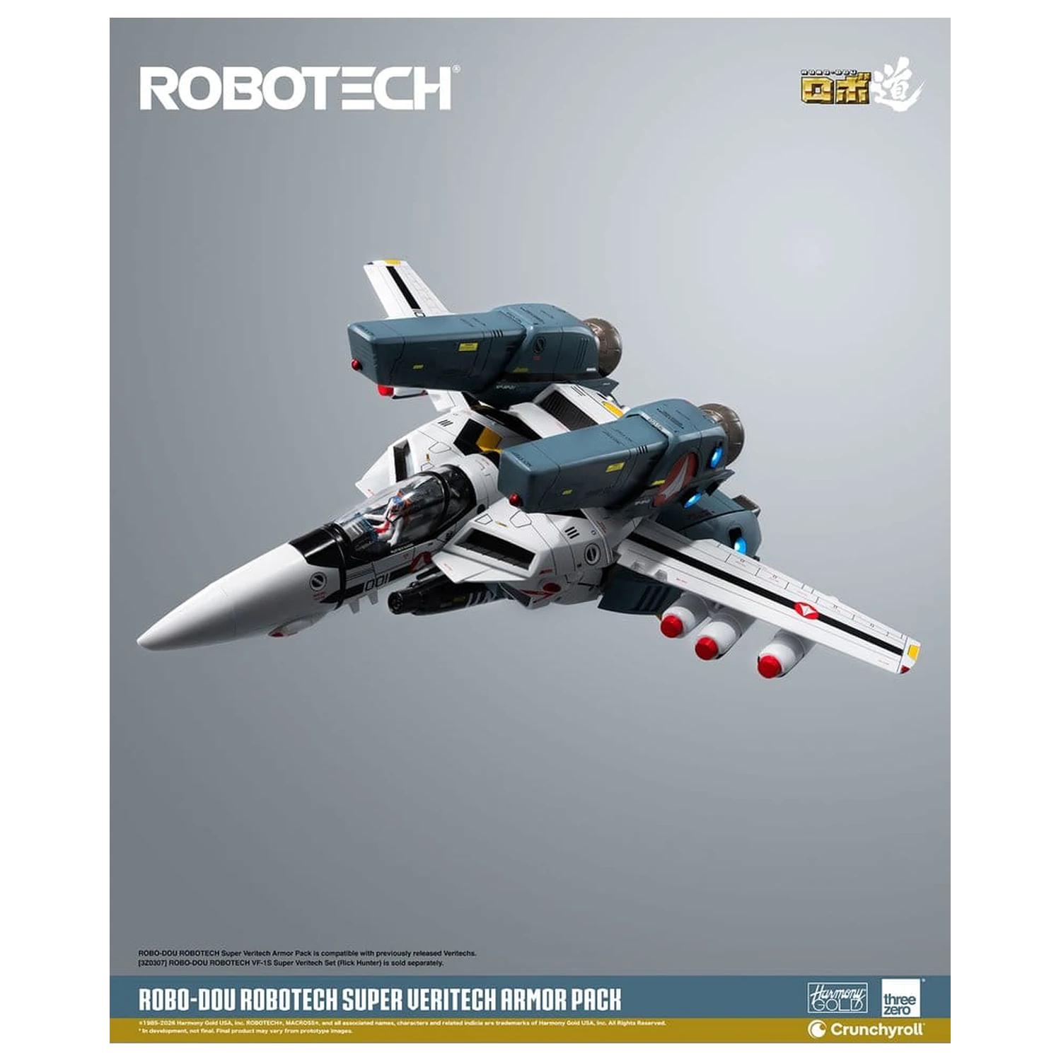 Robotech Robo-Dou Zubehör Set Super Veritech Rüstungspaket Produktfoto