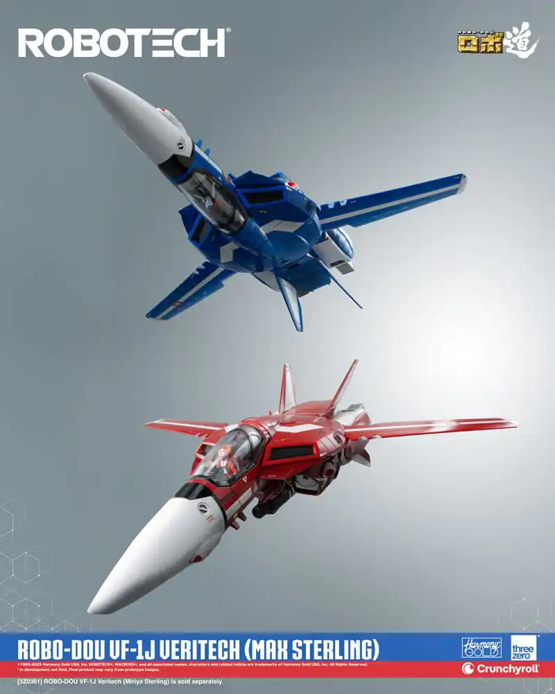 Robotech Actionfigur ROBO-DOU VF-1J Veritech (Max Sterling) 20 cm Produktfoto