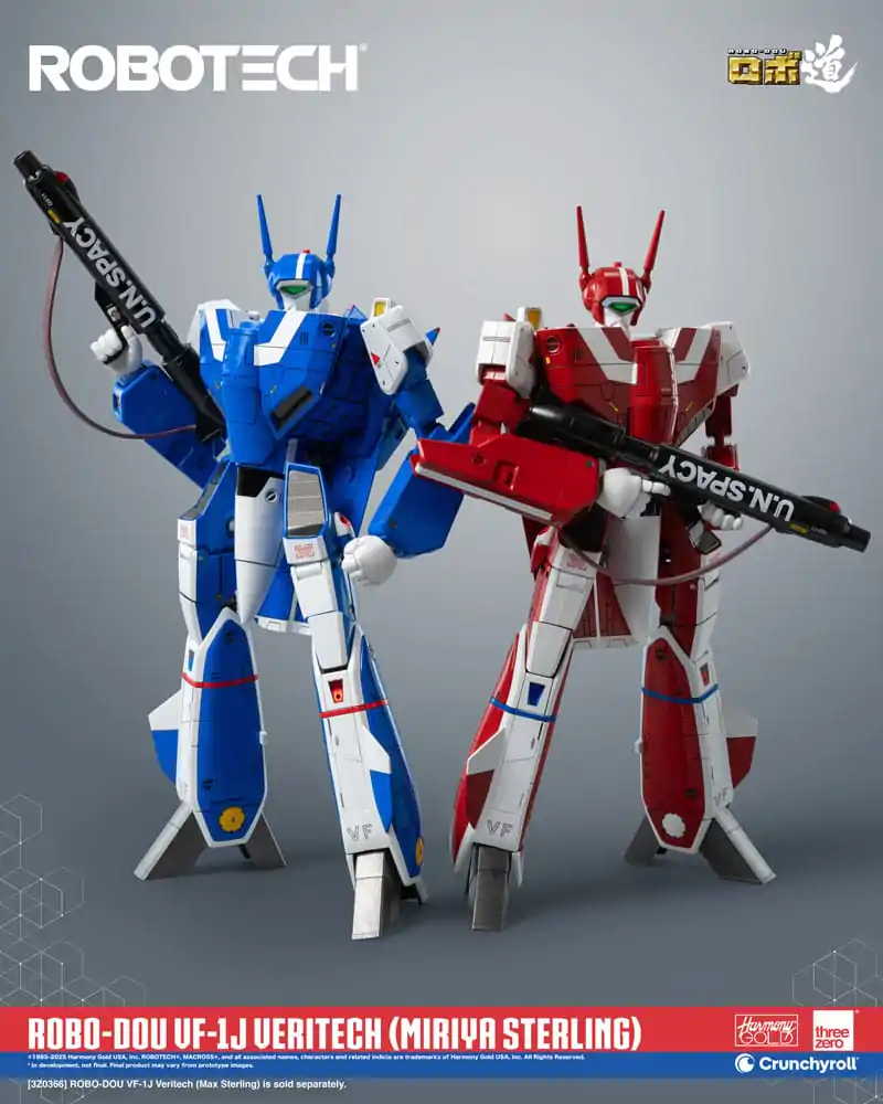 Robotech Actionfigur ROBO-DOU VF-1J Veritech (Miriya Sterling) 20 cm Produktfoto