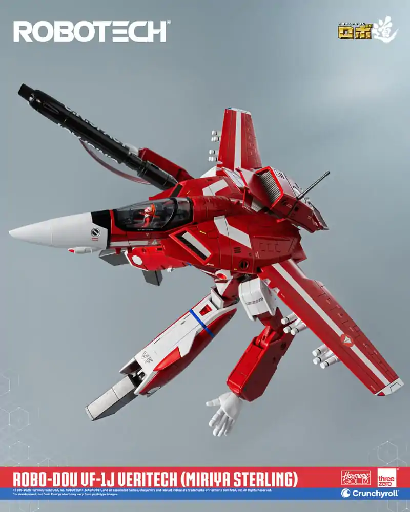 Robotech Actionfigur ROBO-DOU VF-1J Veritech (Miriya Sterling) 20 cm Produktfoto