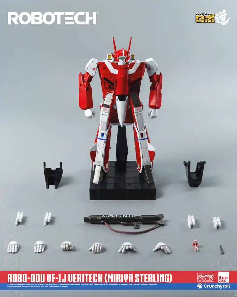 Robotech Actionfigur ROBO-DOU VF-1J Veritech (Miriya Sterling) 20 cm Produktfoto