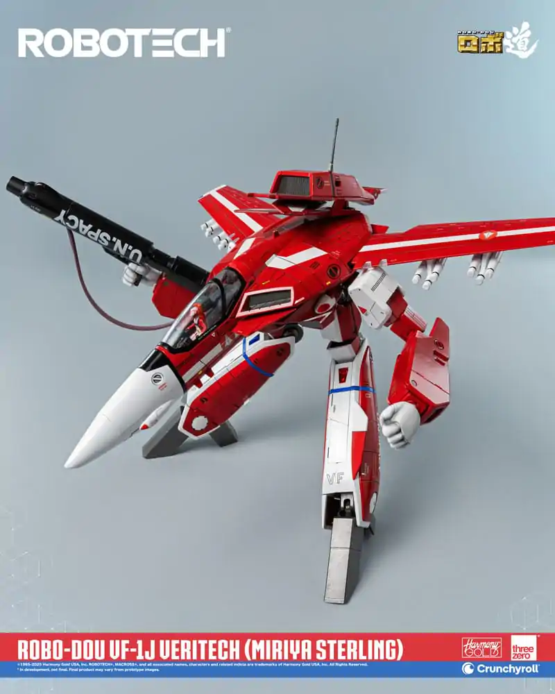 Robotech Actionfigur ROBO-DOU VF-1J Veritech (Miriya Sterling) 20 cm Produktfoto