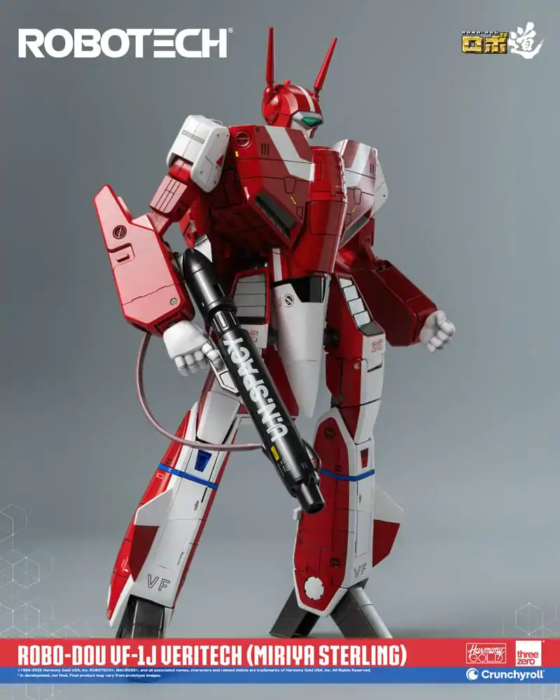 Robotech Actionfigur ROBO-DOU VF-1J Veritech (Miriya Sterling) 20 cm Produktfoto