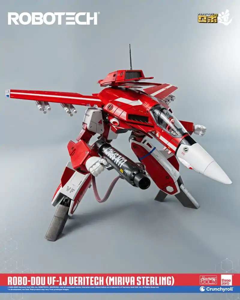 Robotech Actionfigur ROBO-DOU VF-1J Veritech (Miriya Sterling) 20 cm Produktfoto
