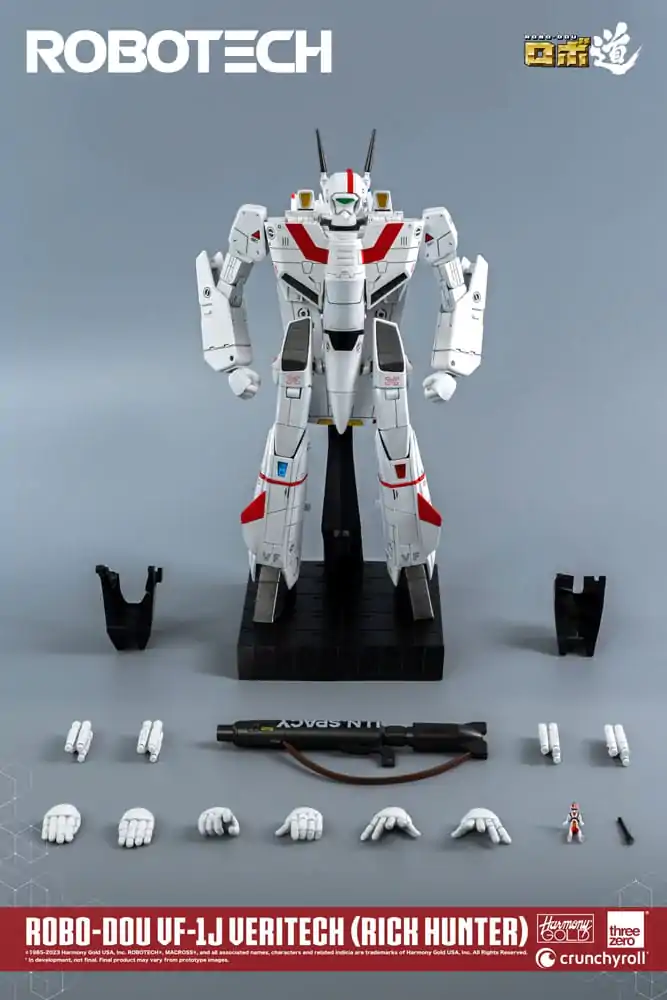 Robotech Actionfigur ROBO-DOU VF-1J Veritech (Rick Hunter) 20 cm Produktfoto