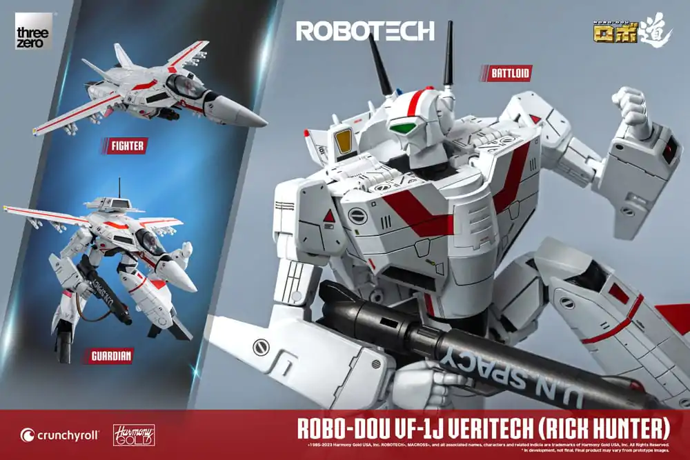 Robotech Actionfigur ROBO-DOU VF-1J Veritech (Rick Hunter) 20 cm Produktfoto