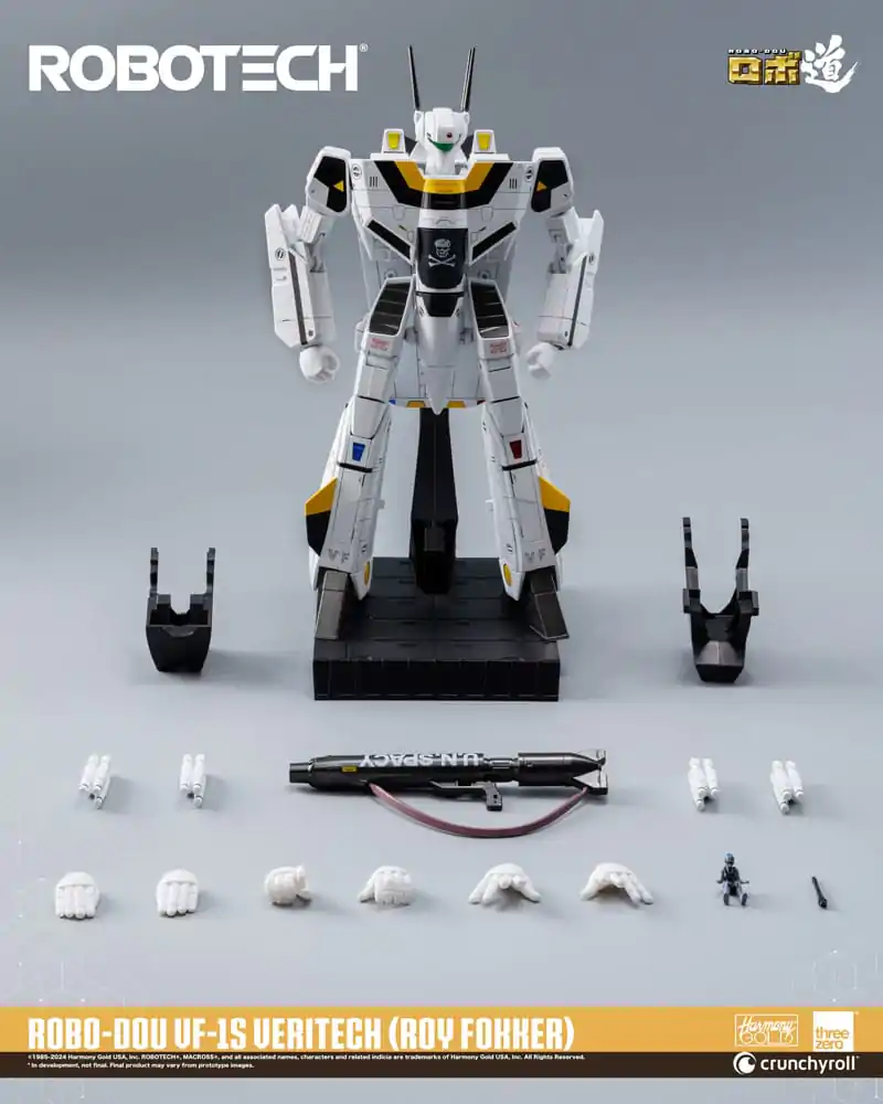 Robotech Actionfigur ROBO-DOU VF-1S Veritech (Roy Fokker) 20 cm Produktfoto