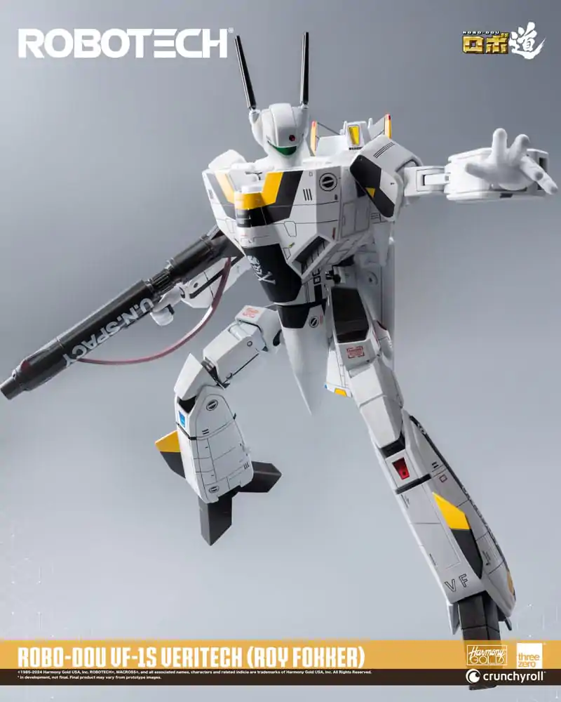 Robotech Actionfigur ROBO-DOU VF-1S Veritech (Roy Fokker) 20 cm Produktfoto